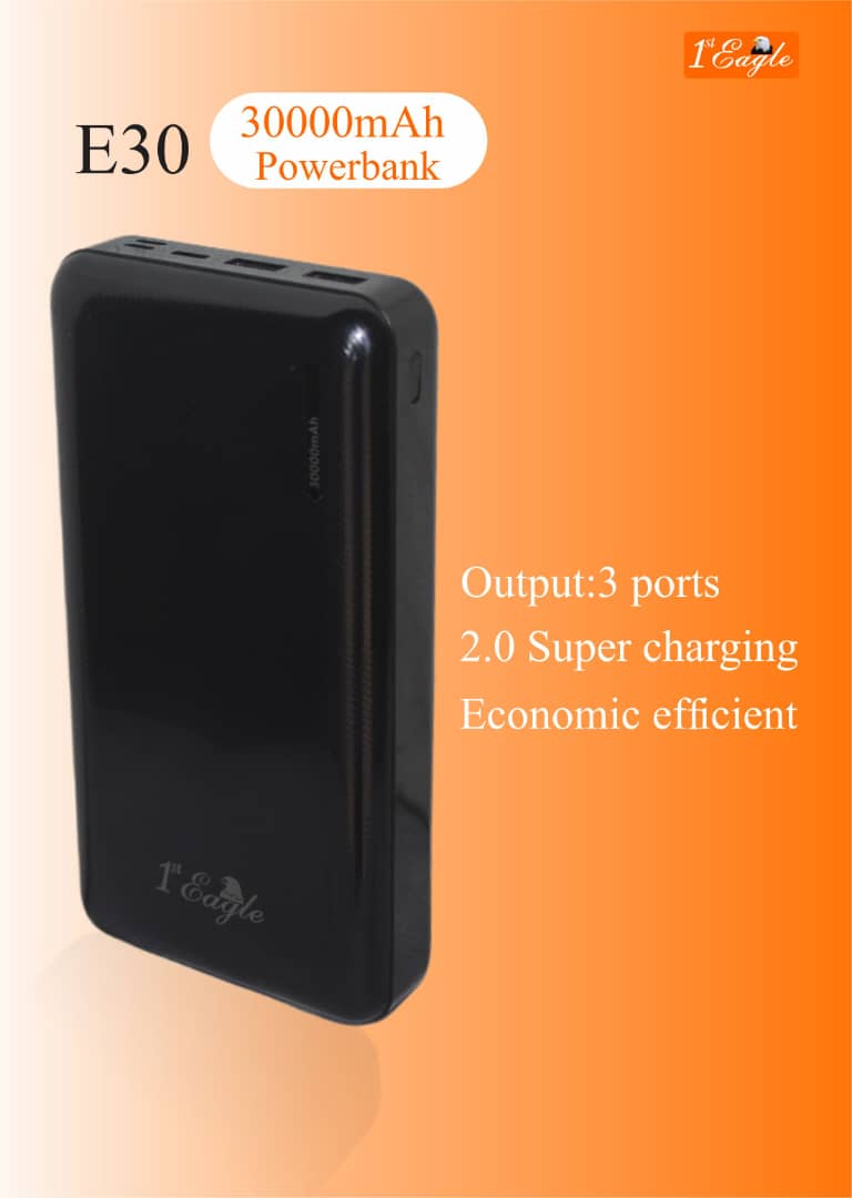 E30 30000mah Powerbank view 2