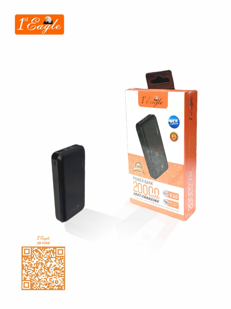 E20 20000mah Power Bank view 2