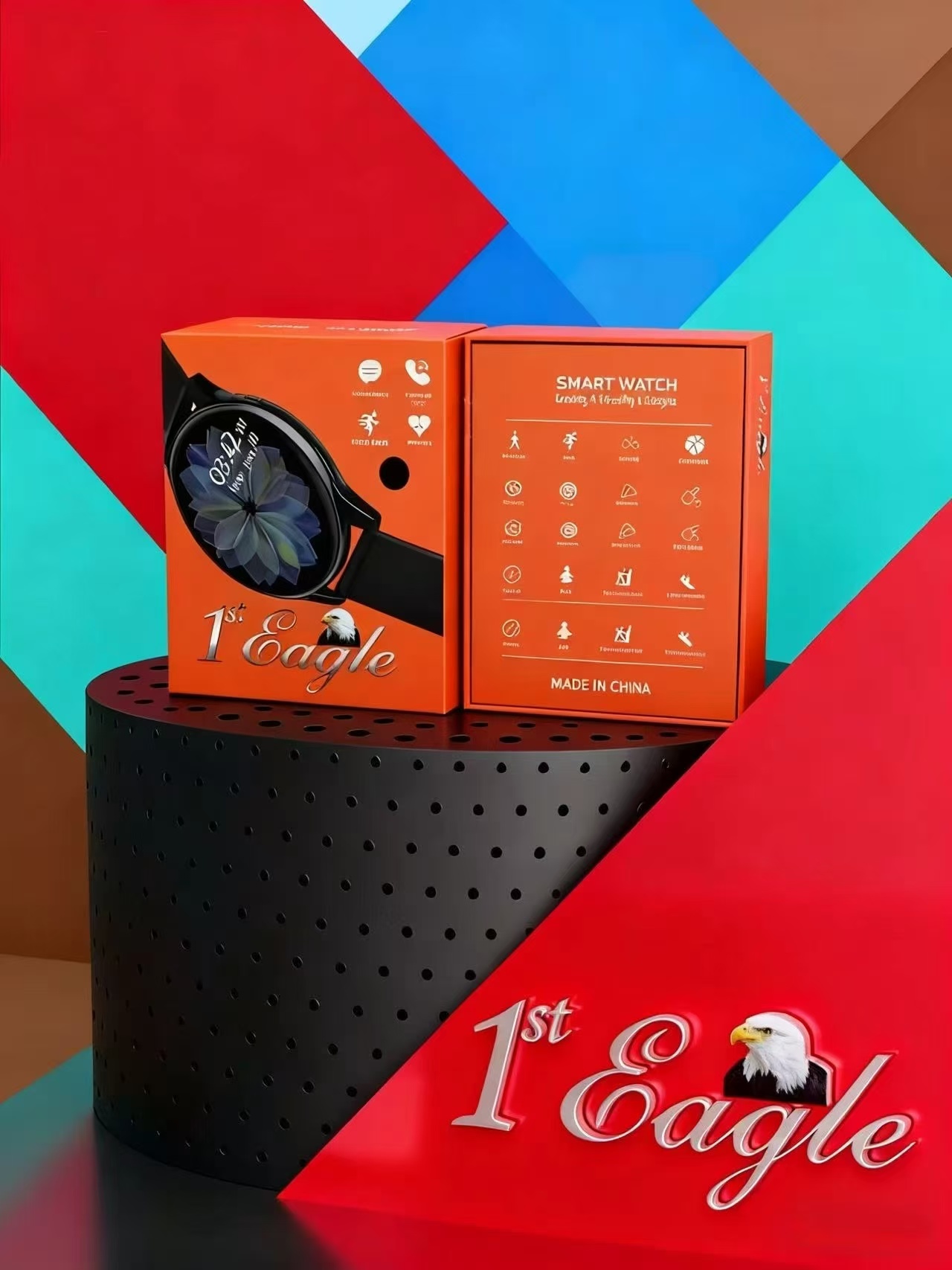 1st Eagle Smart Watch  Stylish Fitness & Lifestyle Smartwatch view 2