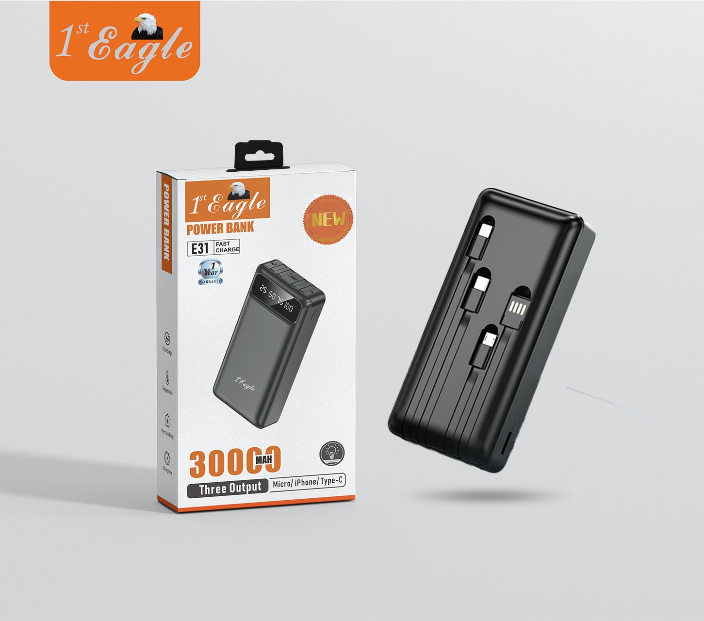 E31 30000mah Powerbank  (30000mah)Promo view 2