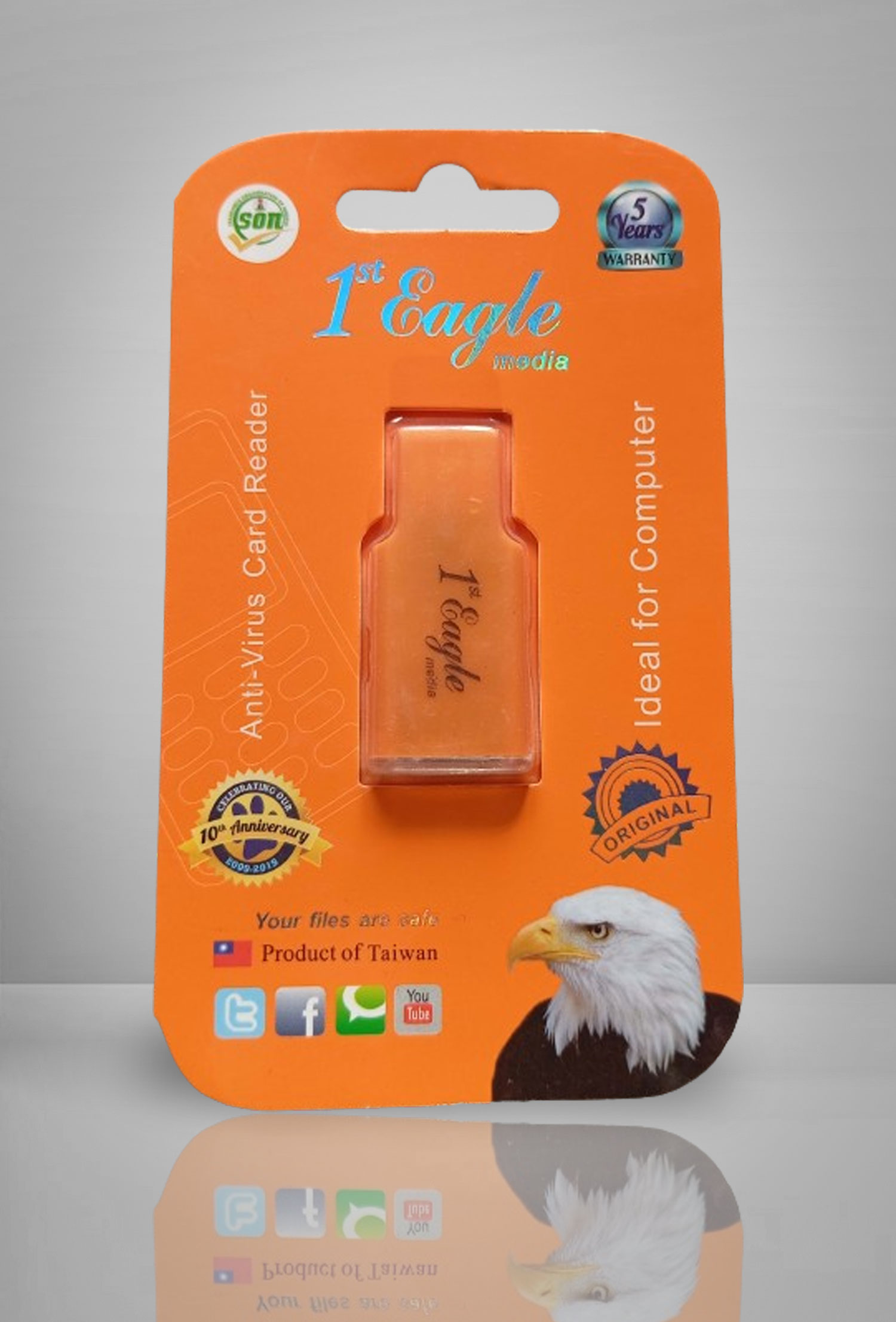 Single USB Card Reader